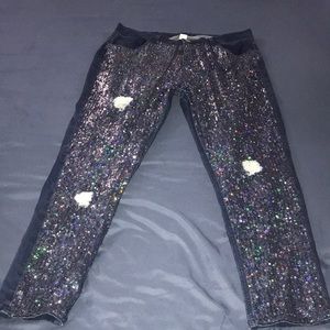 Justice Sequins Jeans 24plus